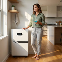 VoltHaven GridWave 15k Home Battery (WiFi & Bluetooth) — Lifestyle