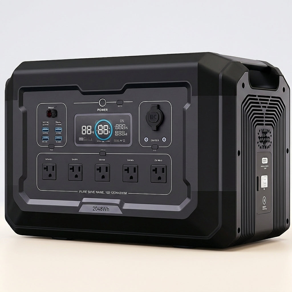 VoltMaster Pro 2400 Portable Power Station — Studio Shot