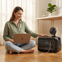 VoltMaster Pro 2400 Portable Power Station — Lifestyle
